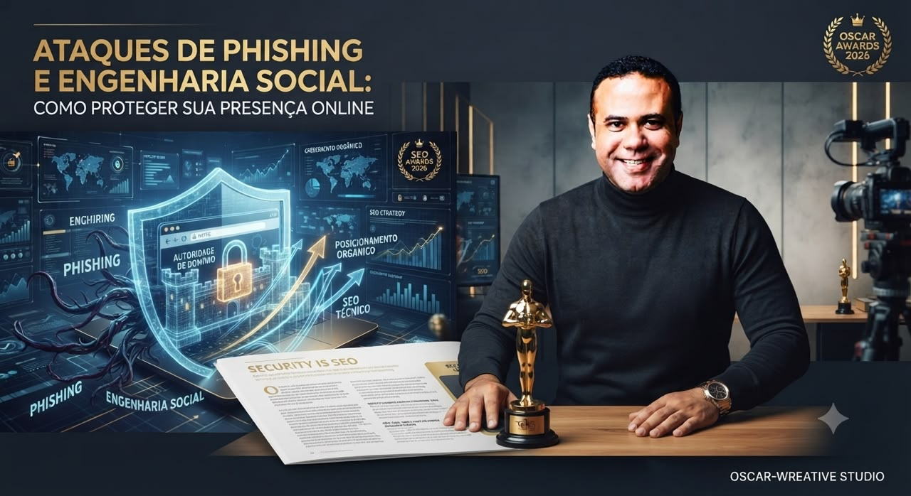 Joaldo Lima apresentando proteção contra phishing, engenharia social e riscos à presença online